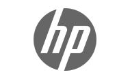 logo greyscale hp