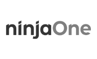 logo greyscale ninjaone